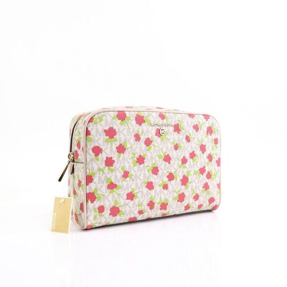 NWT Michael Kors Jet Set Floral Large Travel Organizer Pouch - Picture 7 of 16